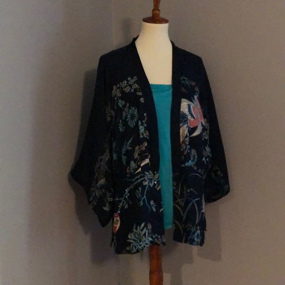 Silky kimono!